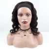 VAST wholesale price raw virgin remy human hair headband wigs cheap fashion headband wigs for black women none lace wigs