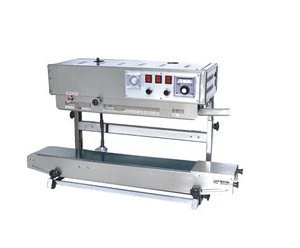 Vertical Continuous bag sealing rice bag sealing machine with ink printing