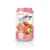 Import VINUT factory Natural Lychee fruit juice Sparkling water canned 330ml Sparkling juice from Vietnam