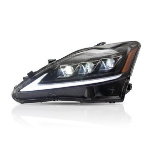 VLAND Factory Sequential 2th Gen XE20 IS 220d/F 300 350 Head Lamp 2006-2012 car lighting system led headlights For Lexus IS250