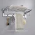 Import Wall Mounted Stainless Steel Foldable Bathroom Towel Holder Rack with Robe Clothes Hooks Movable Towel Rack  Bathroom Rack from China