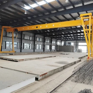 Warehouse widely use lifting equipment 20ton single girder gantry crane