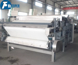Waste water treatment, press dehydration belt filter for sale of low price
