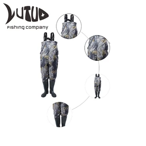 Waterproof Clothes Nylon Composite PVC Overalls For Fishing Clothes