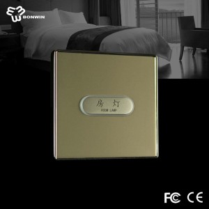 Waterproof Hotel Energy Saving Key Card Push Button Switch