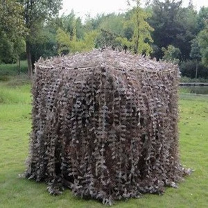 Waterproof Hunting Blind Hunting Ground Blind With Camo Leaves Hide Cover and window GB8254