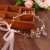 Import Wedding Hair Accessories Golden Crystal Ribbon, Popular Freshwater Pearl Bridal Hair headband for Woman from China