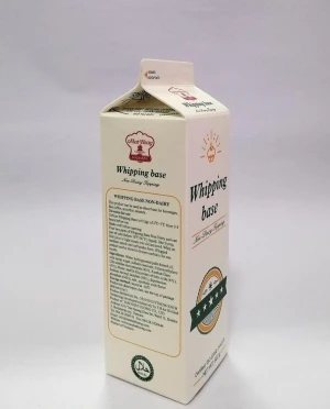 Whipping Base Cream - Non Dairy  Topping Whipping Base High Quality Frozen Product 907Gr Paper Box Packing