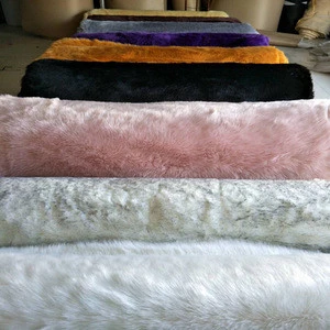 white black pink purple faux fur material fabrics textile rolls