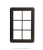 Import white color aluminum alloy double glass windows price from China