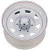 White Color with Red Line Steel Wheel UFO-Y17