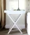 Import white foldable wooden butler tray, bedside tray table wholesale from China