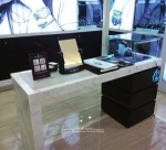White LED light Modern office desk High quality office furniture