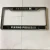 Import white reflective  custom metal stainless steel  license plate frame from China