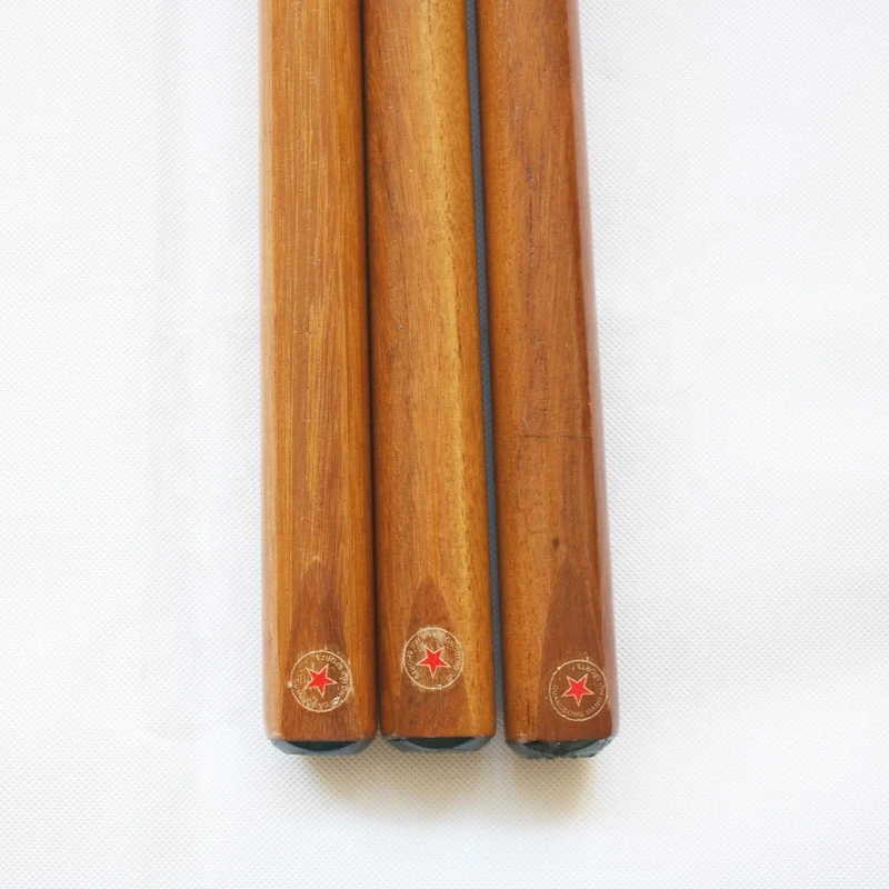 Whole Ash Wood 1 Piece Billiard Snooker Cue 57 inch With five-pointed star logo