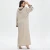 Import Wholesale 2021 open 4  seasons women ladies dubai abaya muslim dresses kimono islamic clothing from China