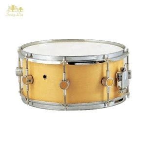 wholesale 6 ply ash die-cast hoo remo brass snare drum