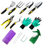 Wholesale 6/9/12 Piece Stainless Steel Heavy Duty Garden Tools Set