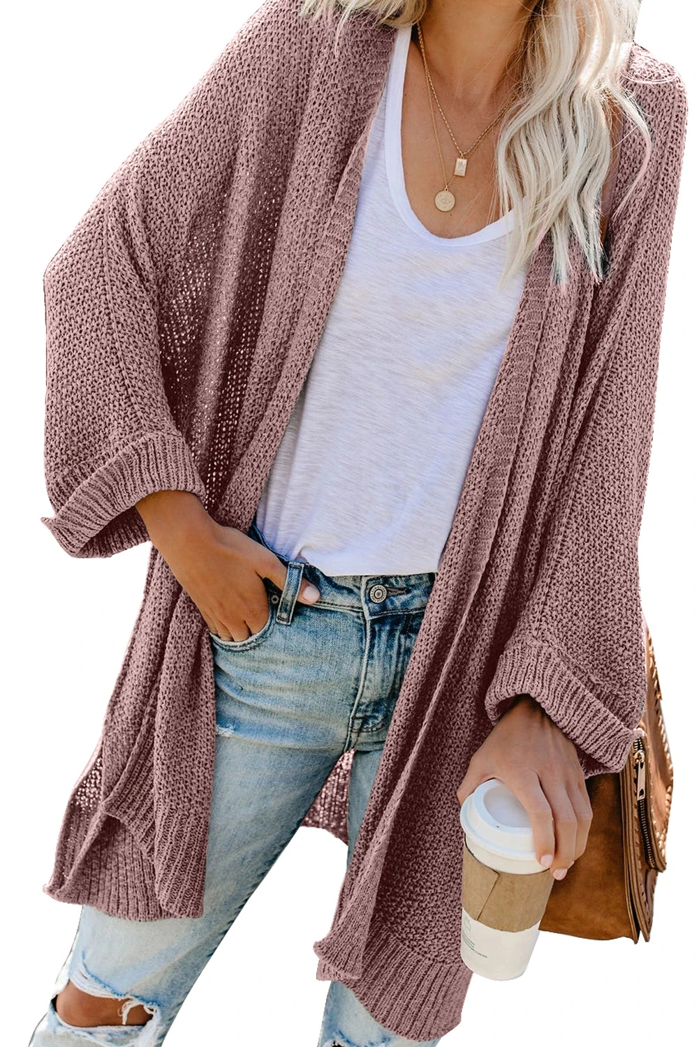 Wholesale Apparel 2020 Hot Sale Sweater Knitted Cardigan Casual for Women
