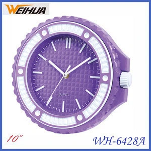wholesale cheap plastic watch wall clocks designer roman numerals