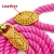 Import Wholesale Cotton Rope Leash New Solid Rope Dog Leashes Handmade Leather seam accessories Dog Rope Leash from China