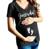 wholesale custom made printed fashion comfort maternity wear high quality maternity clothing