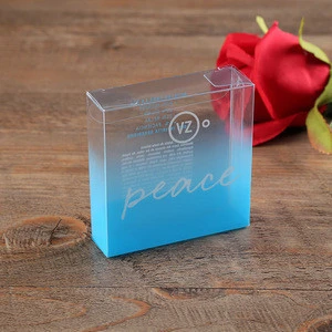 Wholesale custom plastic gift transparent soap bar packaging box