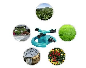 Wholesale factory Automatic 360 Rotating Watering New Garden Lawn Sprinkler