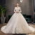 Import Wholesale Fashion Long Tail Style Custom size beach wedding dresses in white color for bridal from China