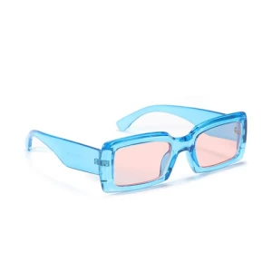 Wholesale Fashion Optical Sun Glasses Eyewear UV Safety Square PC Retro Women Sunglasses