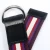 Import Wholesale Fashion Women Belt Double Loop Cotton Tape Colorful stripe PU Fabric Belt from China