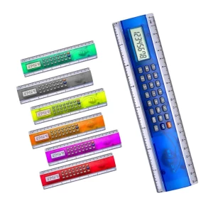 Wholesale function rule office calculator,plastic 20cm ruler magic calculator for student