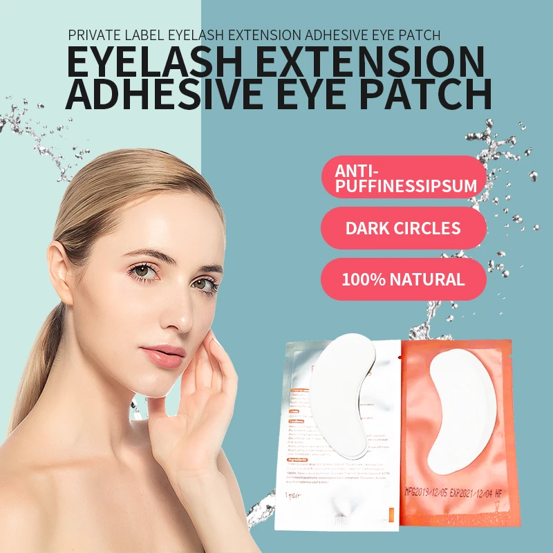 Wholesale grafting eyelash eye patch Lint Free Eye Gel Patch Hydrogel Collagen Eye Patch for Eyelash Extension