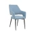 Import Wholesale grey vietnam industrial iron luxury antique chair dining room chairs table set furniture 6 chairs upholstered from China