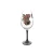 Import Wholesale hand painted gift set decorative goblet red wine glass from China