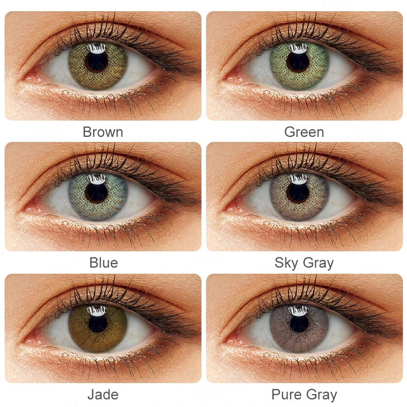 Wholesale Magister eye contact lenses colored contacts Yearly Ocean series natural Colored Contact Lenses