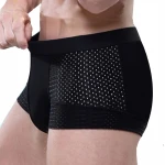 Wholesale Men's breathable underwear elastic briefs Breathable and Comfortable underwear boxers