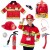Import Wholesale modern dress up toy sets kids firefighting career fireman dress up toy set from China