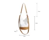 Wholesale new fashion Korean canvas bag female shoulder bag literary Feng Shui bucket cotton cloth bag custom