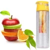 Wholesale price 700ml outdoor custom logo fruit plastic water bottle