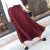 Import Wholesale quality elegant ladies beautiful designer spring summer latest long pleated skirt design 2019 from China