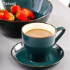 Wholesale Restaurant Coffee Shop Use Porcelain Cup Nordic Luxury Coffee Cup Ceramic