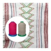 Wholesale Shirring Polyester Spandex Latex Smocking Elastic Rubber Thread Yarn For Glove Knitting