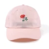 Wholesale unisex solid color gorras aung crown low profile sport logo custom dad hat embroidery