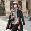 Wholesale Women Winter Luxury Pashmina Shawl scarf poncho
