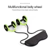 Wide Resistance Bands Fitness Modern Double  Roller Wheel Abs Roller