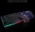 Import Wired 104Keys Backlit Multimedia Ergonomic Gaming Keyboard and Mouse with Laser Printing + 2400DPI 4D mouse K13 from China