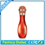 Wireless Bluetooth Karaoke Microphone Speakers Portable Handheld Microphone Q007 For KTV Singing
