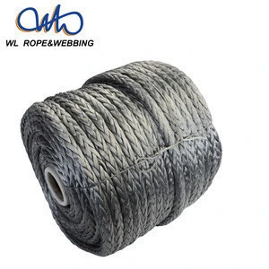 (WL Rope) Marine Supply 12 Strand UHMWPE Synthetic Winch Rope