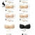 Import Women InvisibleWire Free Adhesive Strapless Self Bra Bandage Backless Solid Bra Stick Gel Silicone Push Up Bra from China